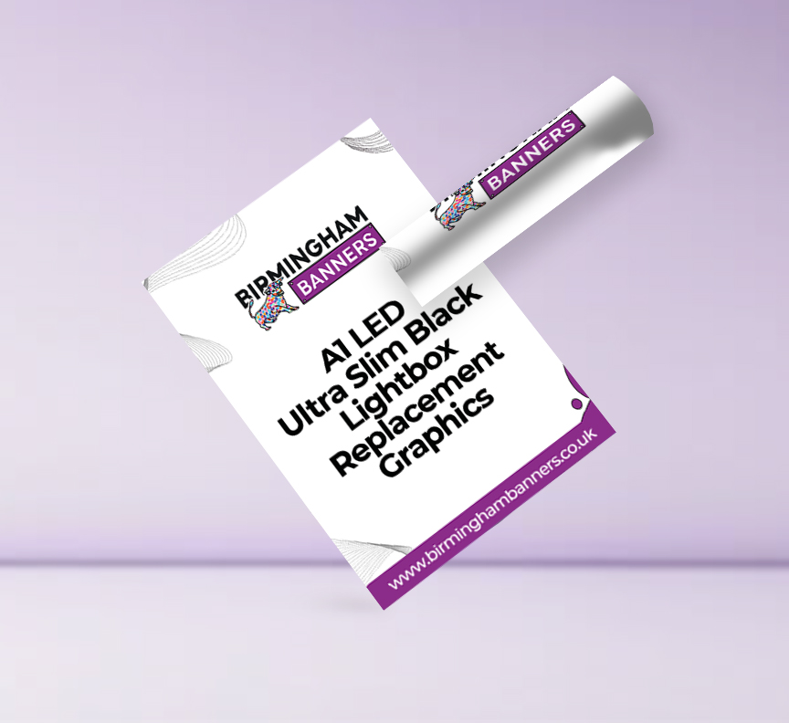 A1 Ultra Slim LED Frames – Replacement Graphics