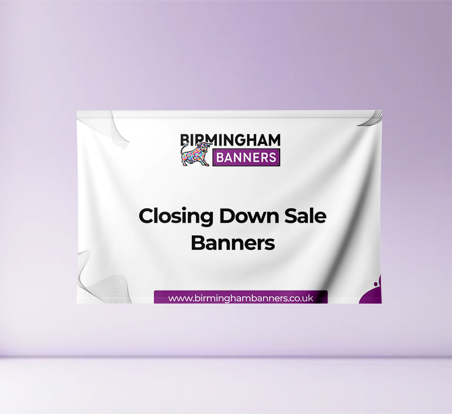 Closing Down Sale Banners