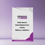 Roller Banner Stand 1500mm x 2000mm Replacement Graphics