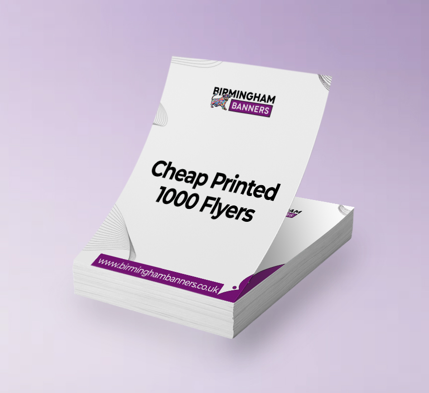 Cheap Printed 1000 Flyers