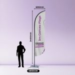 3m Convex Flags