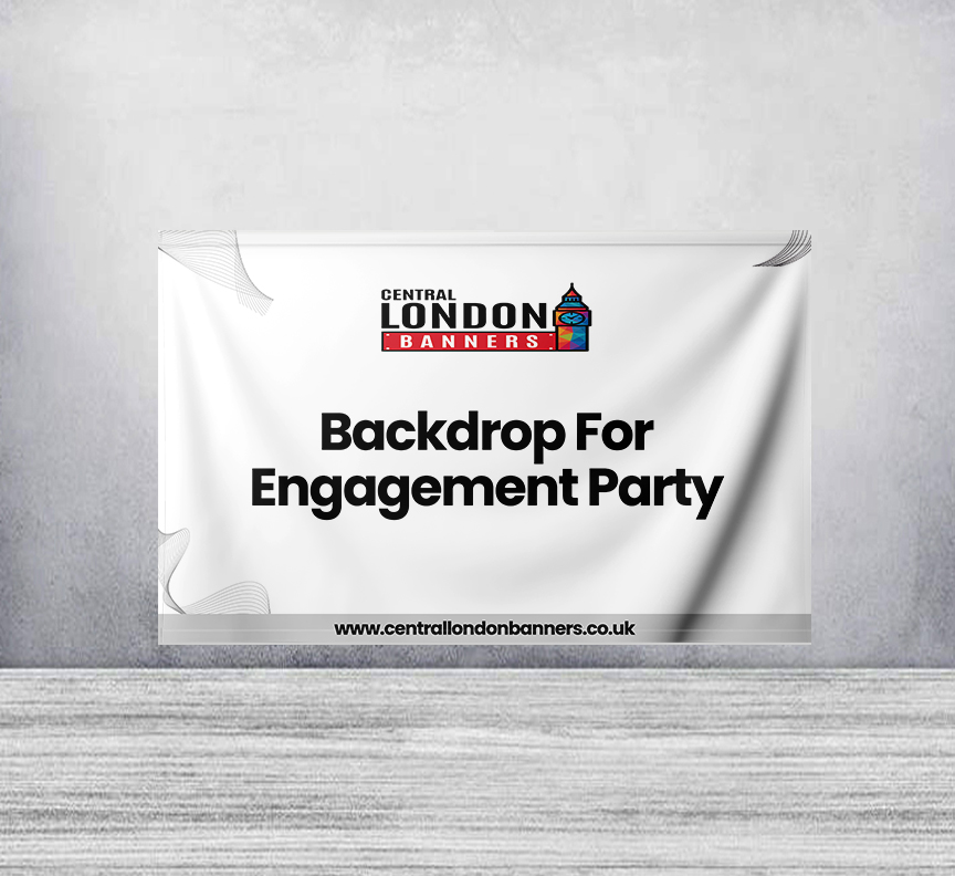 Backdrop For Engagement Party