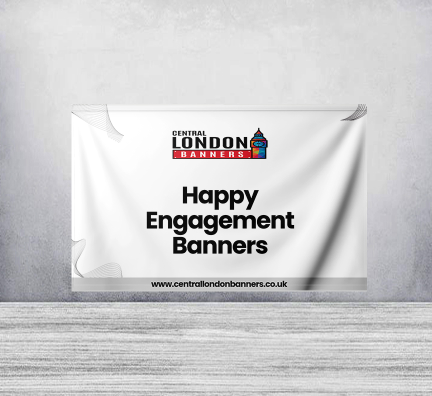 Happy Engagement Banners