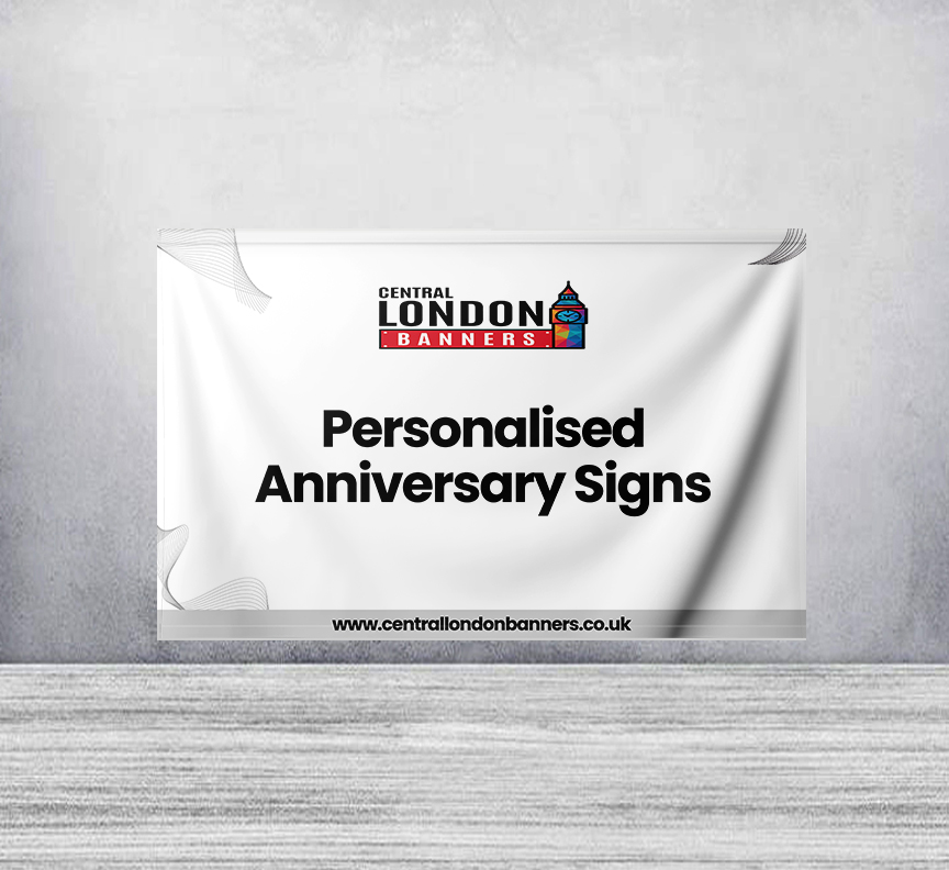 Personalised Anniversary Signs