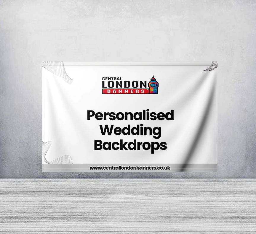 Personalised Wedding Backdrops