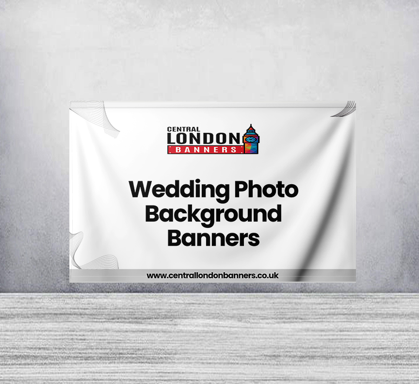 Wedding Photo Background Banners