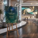 Award Ceremony Gala Easel With Printed Sign