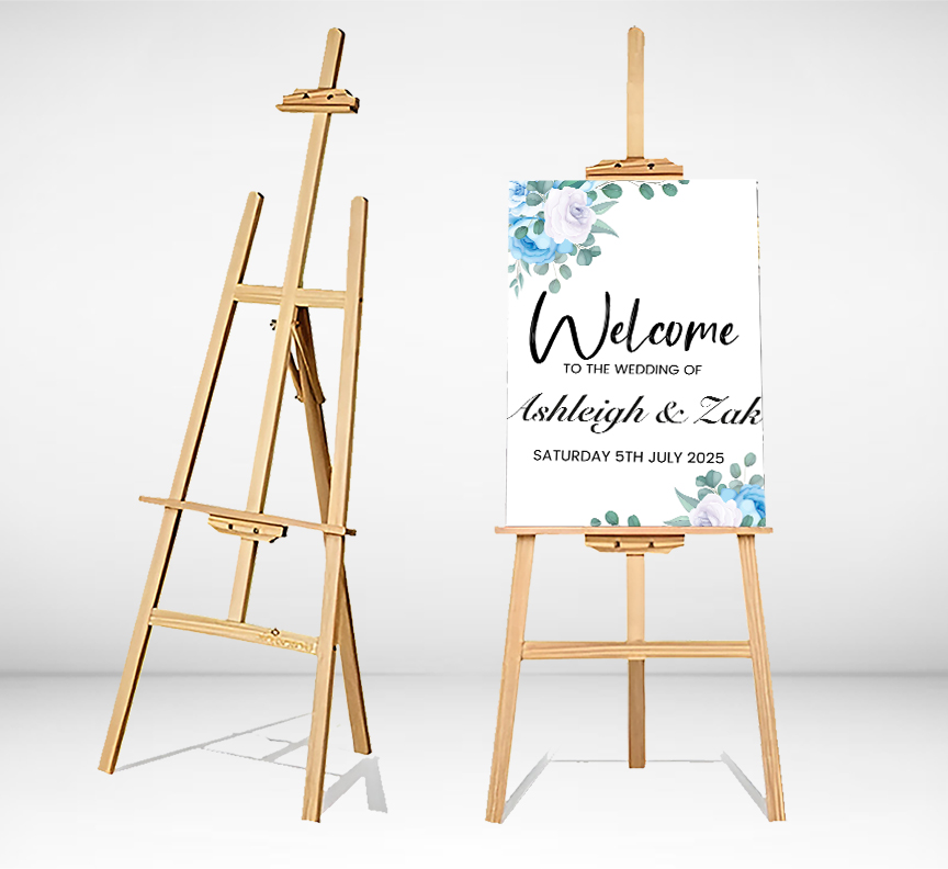 Wooden Easel Stand (Hardware Only)