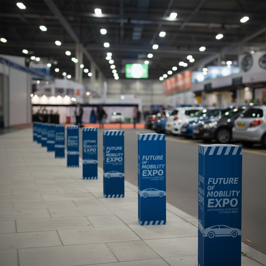 Bollard Covers & Sleeves Printing