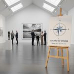 Exhibition Trade Show Easel With Printed Board