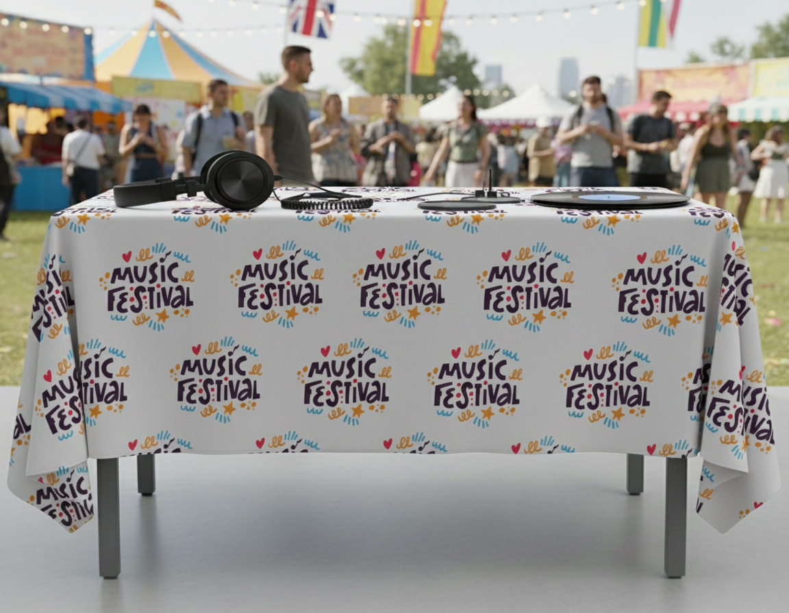 Personalised Printed Tablecloths & Table Covers