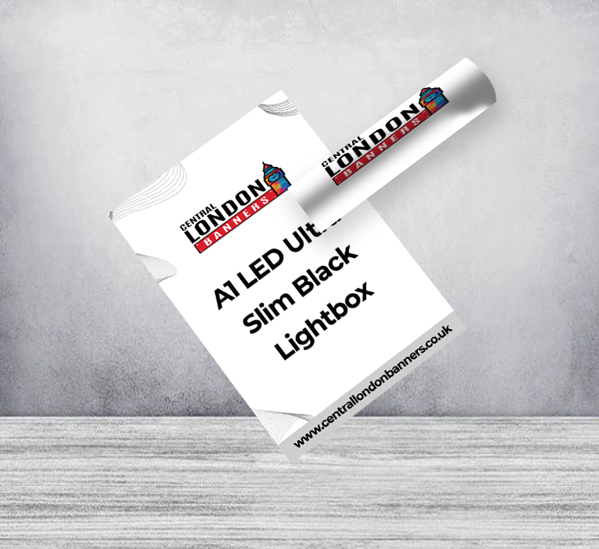 A1 LED Ultra Slim Black Lightbox Replacement Graphics