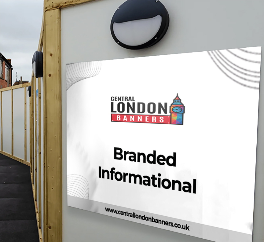 Branded Informational Sign