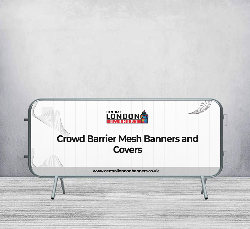 Crowd Barrier Mesh Banners and Covers