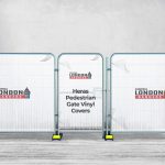 Heras Pedestrian Gate Vinyl Covers