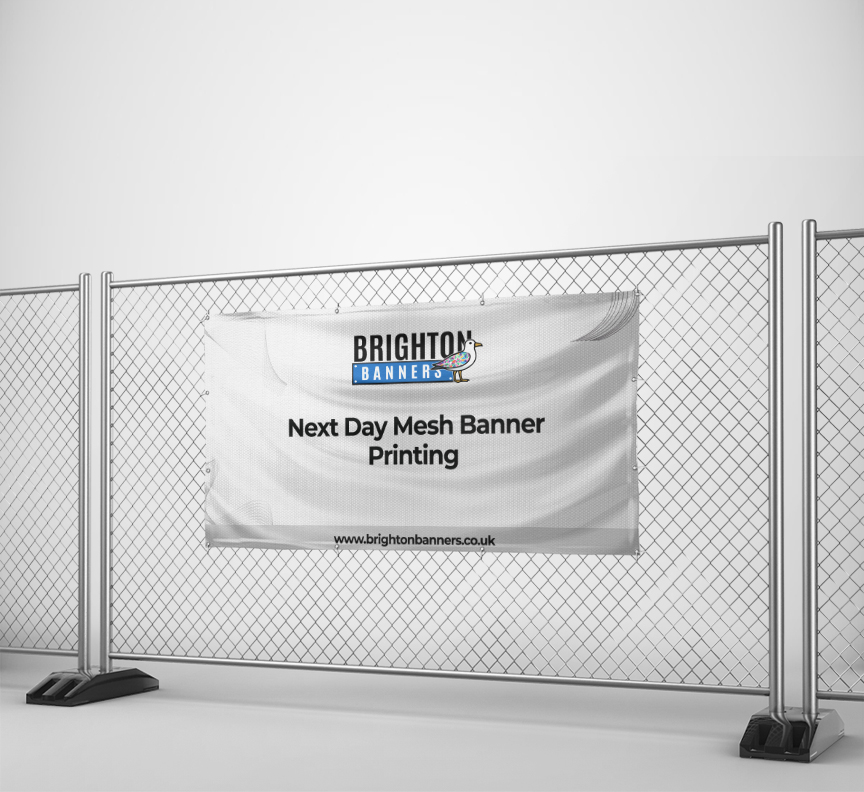 Next Day Mesh Banner Printing