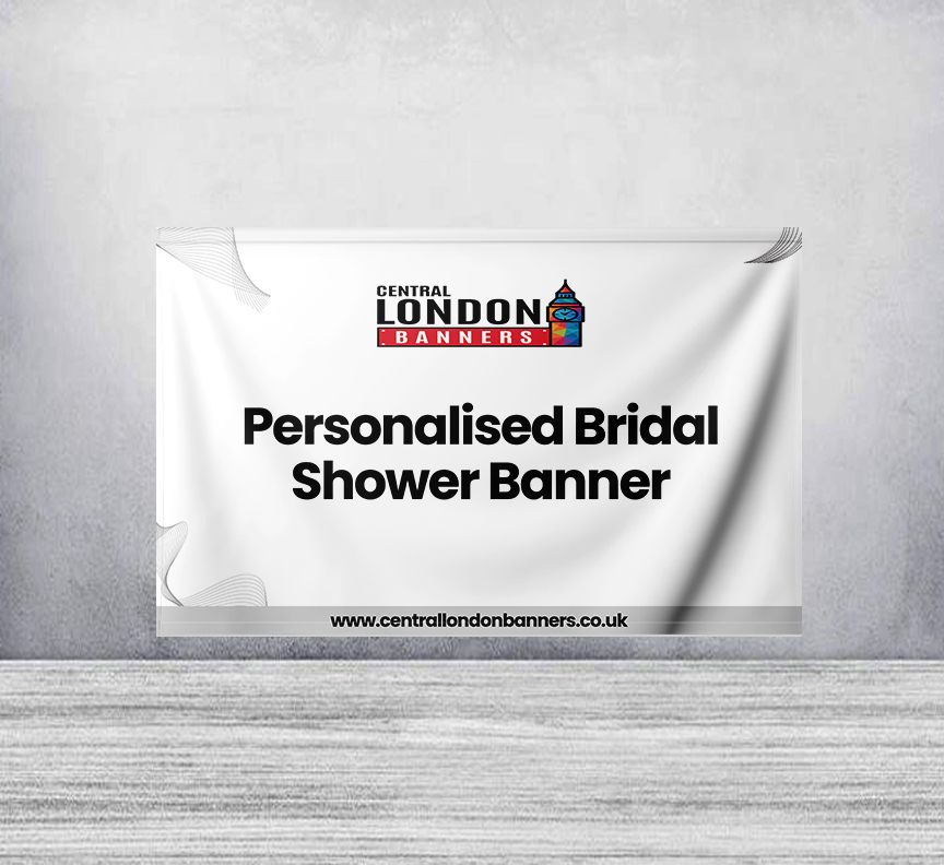 Personalised Bridal Shower Banner