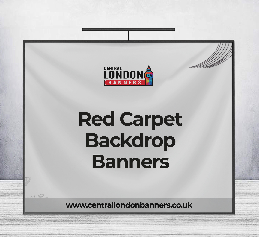Red Carpet Backdrop Banners
